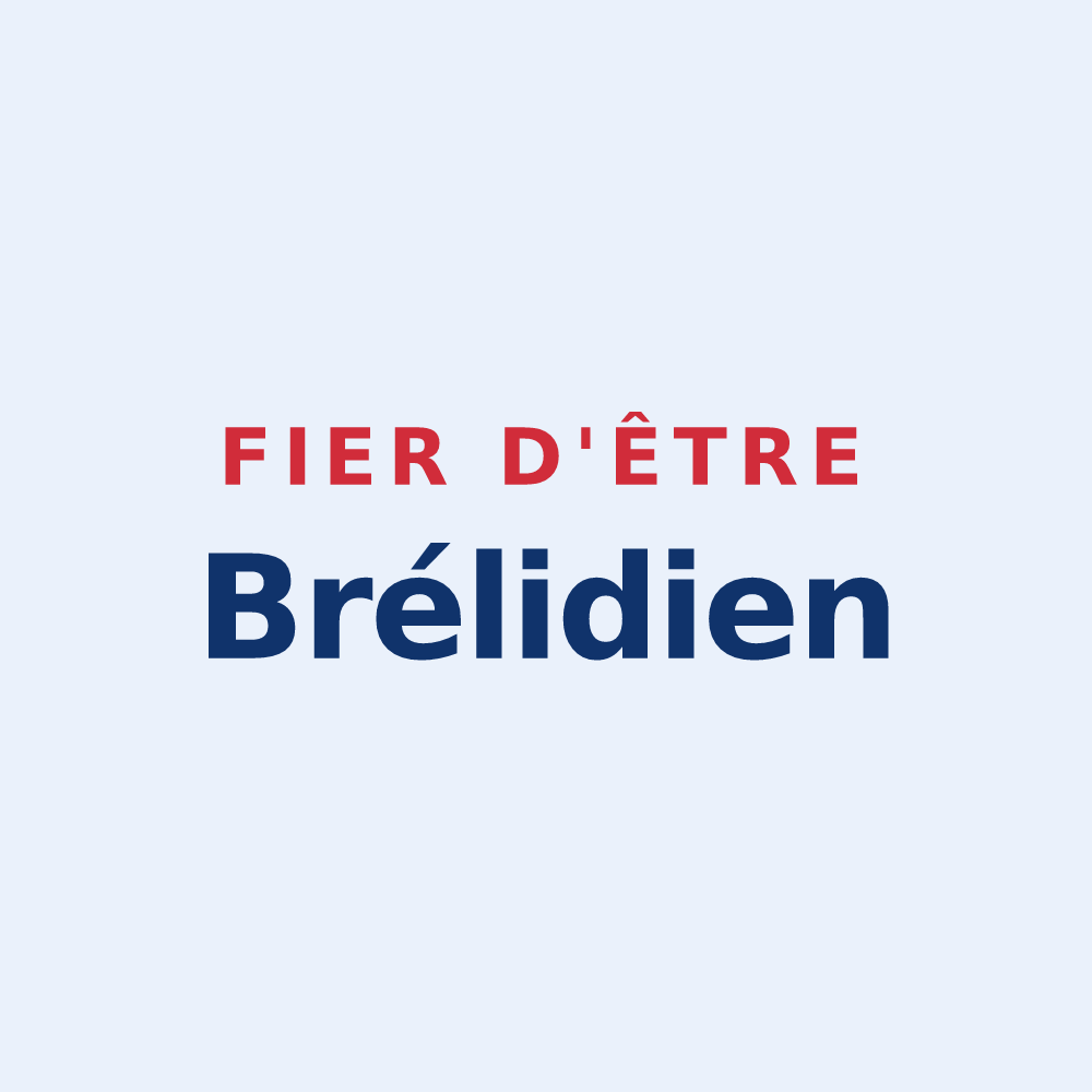 Sticker « Fier d'être Brélidien » — design pour Brélidy