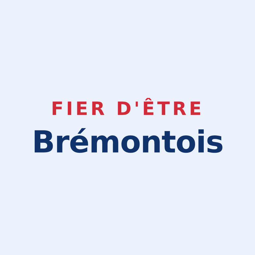 Sticker « Fier d'être Brémontois » — design pour Brémoy