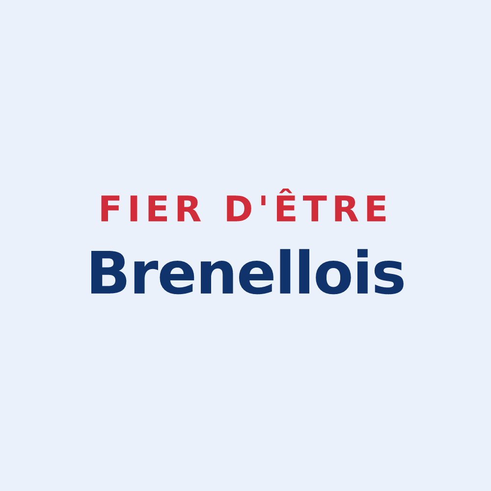 Sticker « Fier d'être Brenellois » — design pour Brenelle