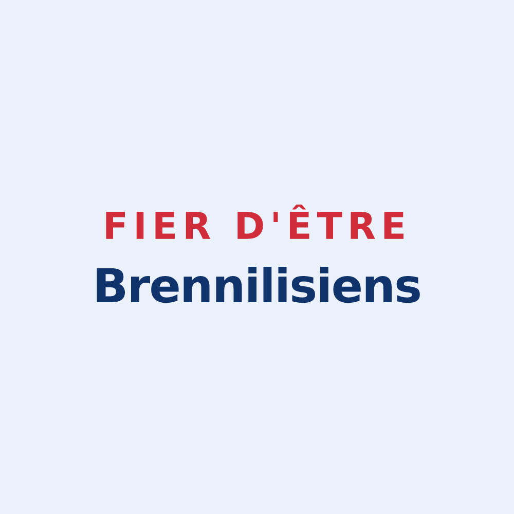 Sticker « Fier d'être Brennilisiens » — design pour Brennilis