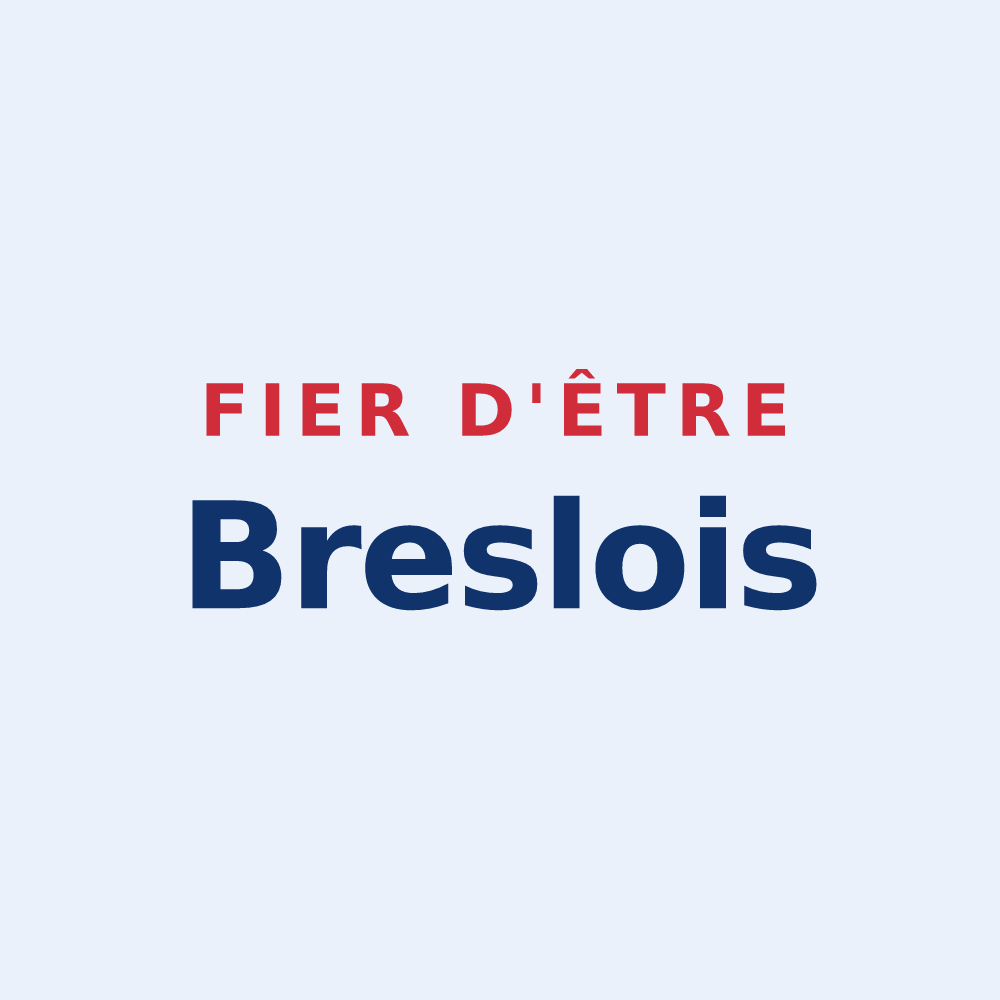 Sticker « Fier d'être Breslois » — design pour Bresles