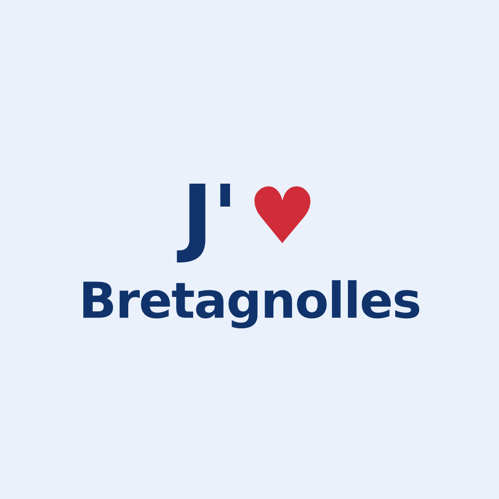 Sticker personnalisé Bretagnolles — design J'aime Bretagnolles