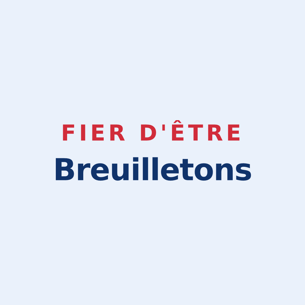 Sticker « Fier d'être Breuilletons » — design pour Breuillet