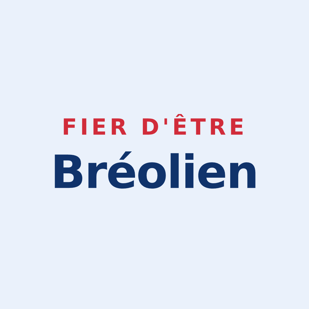 Sticker « Fier d'être Bréolien » — design pour Breux-sur-Avre