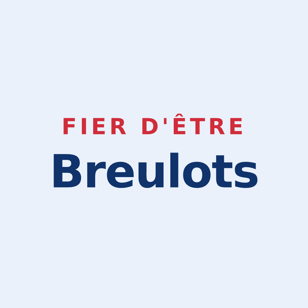 Sticker « Fier d'être Breulots » — design pour Breux