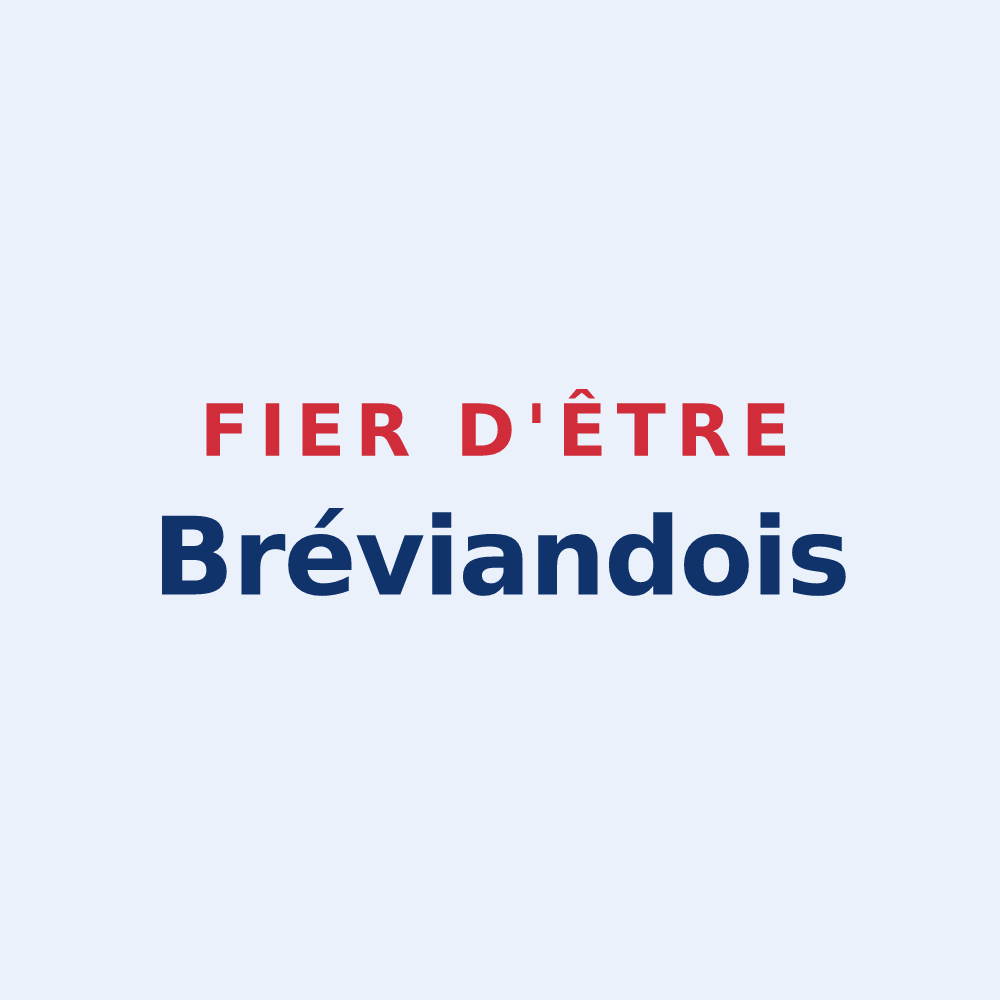 Sticker « Fier d'être Bréviandois » — design pour Bréviandes
