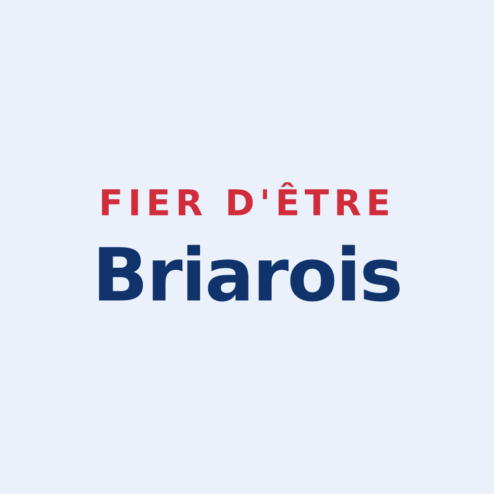 Sticker « Fier d'être Briarois » — design pour Briare