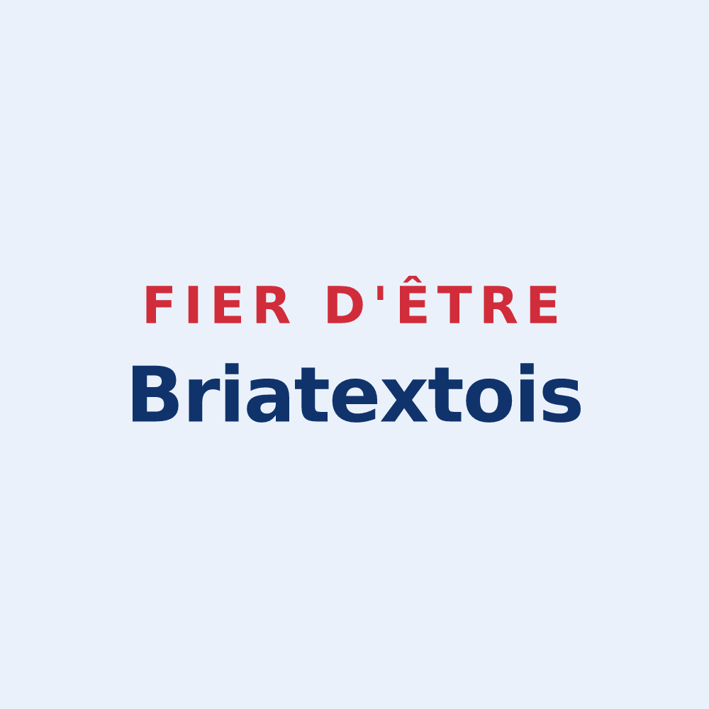 Sticker « Fier d'être Briatextois » — design pour Briatexte