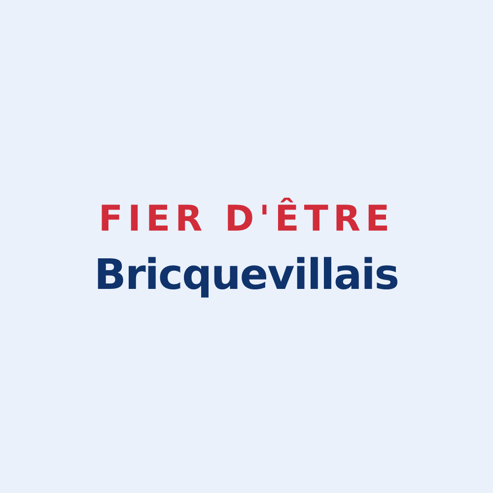 Sticker « Fier d'être Bricquevillais » — design pour Bricqueville-la-Blouette