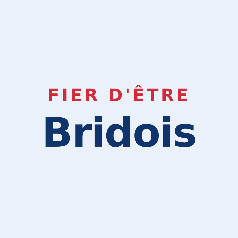 Sticker « Fier d'être Bridois » — design pour Brides-les-Bains
