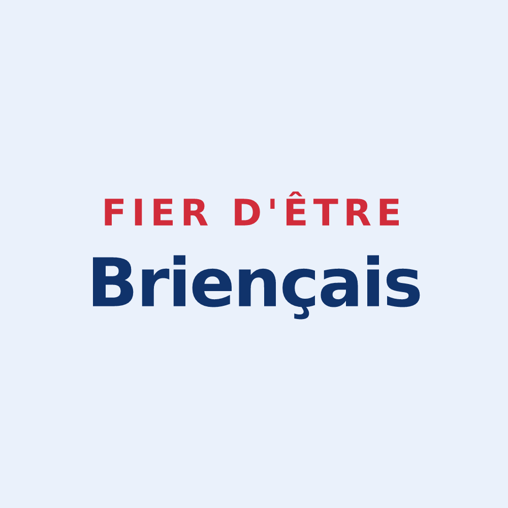 Sticker « Fier d'être Briençais » — design pour Brie