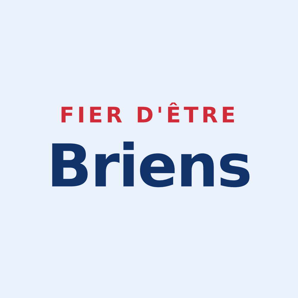 Sticker « Fier d'être Briens » — design pour Brie