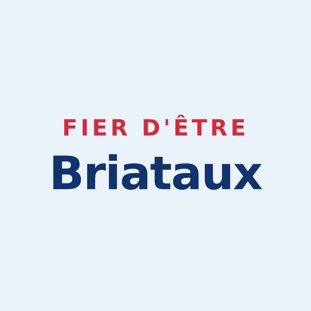 Sticker « Fier d'être Briataux » — design pour Brié-et-Angonnes