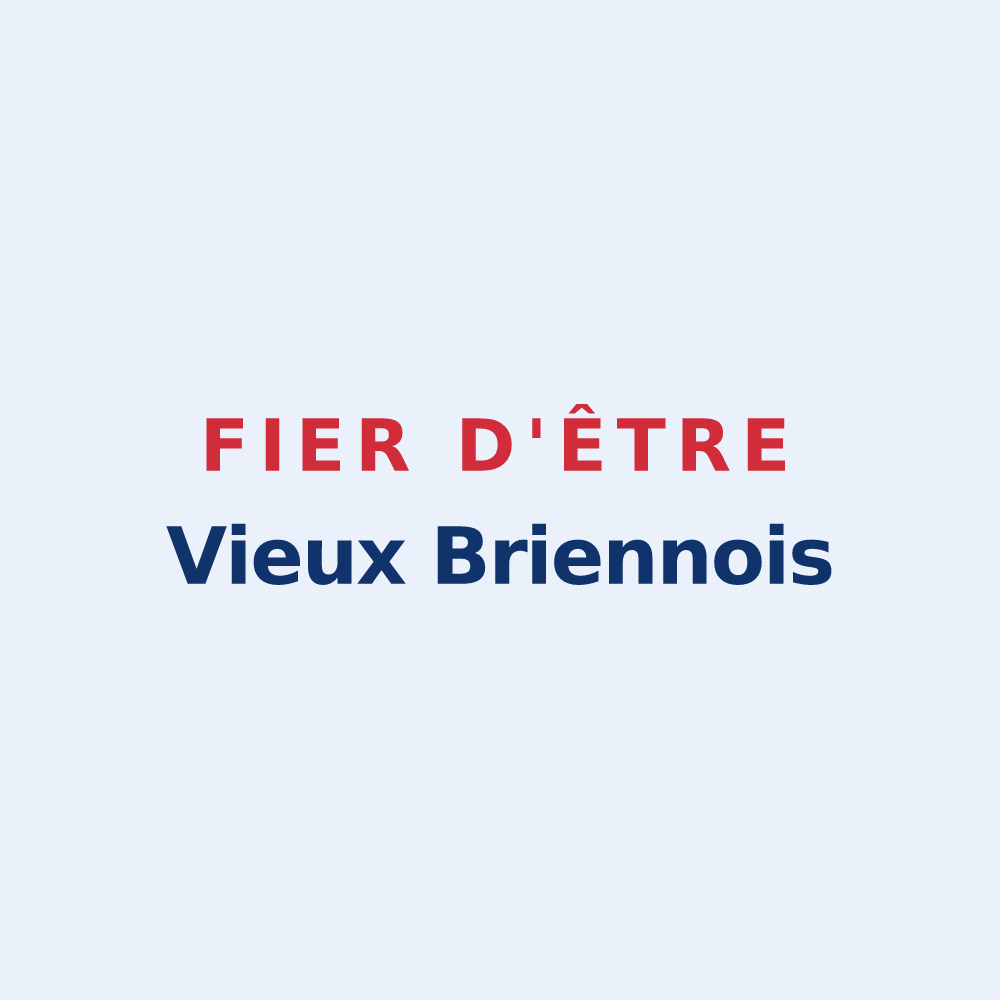 Sticker « Fier d'être Vieux Briennois » — design pour Brienne-la-Vieille