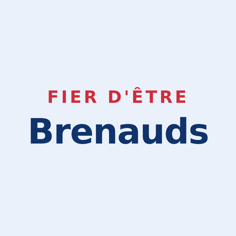 Sticker « Fier d'être Brenauds » — design pour Brienne