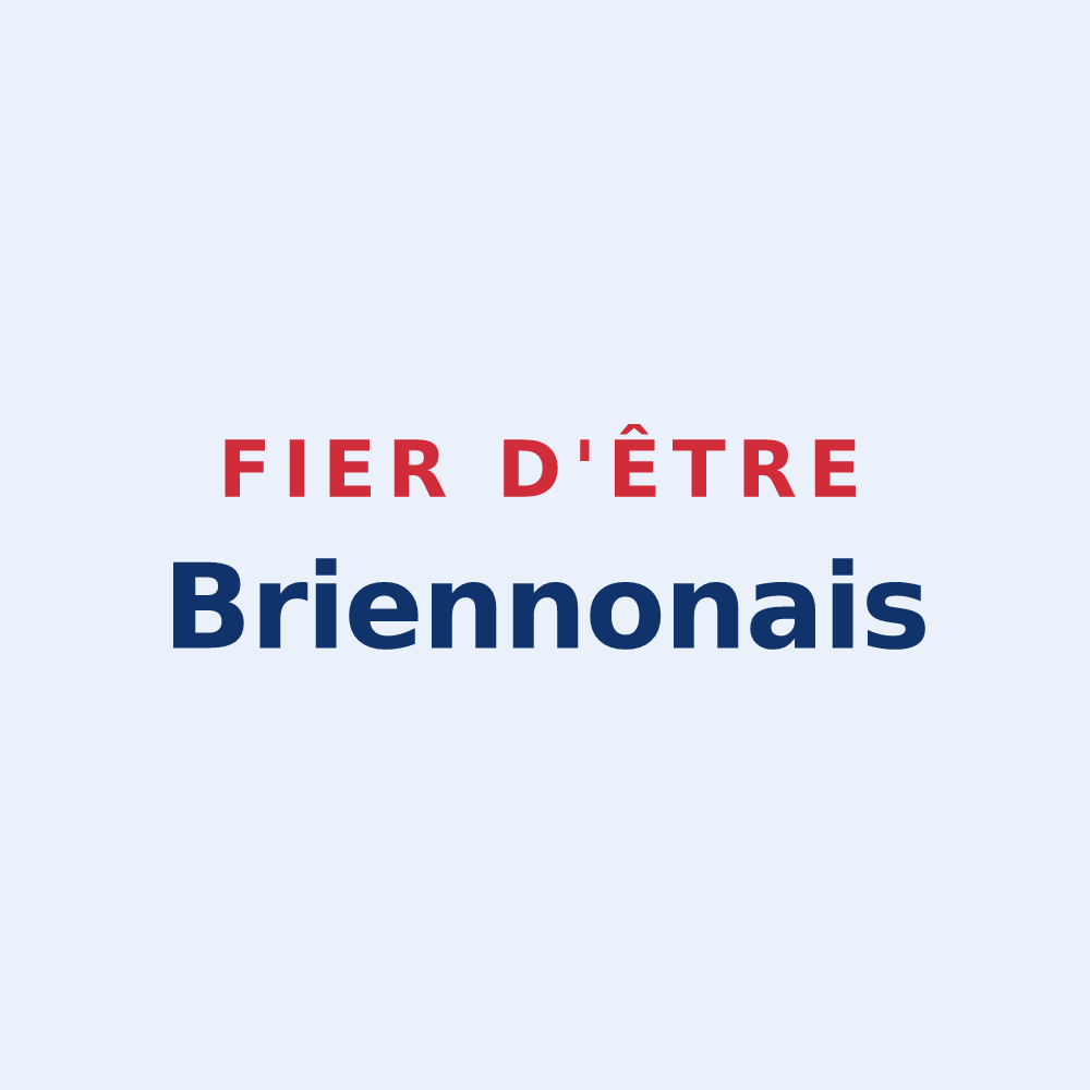 Sticker « Fier d'être Briennonais » — design pour Briennon