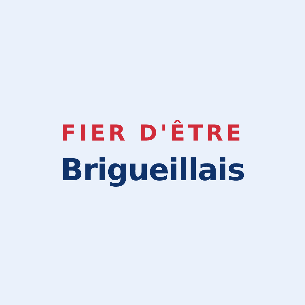 Sticker « Fier d'être Brigueillais » — design pour Brigueil-le-Chantre