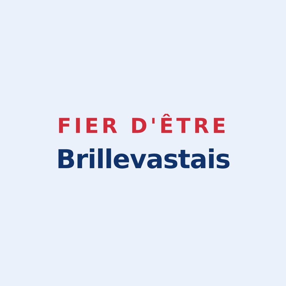 Sticker « Fier d'être Brillevastais » — design pour Brillevast