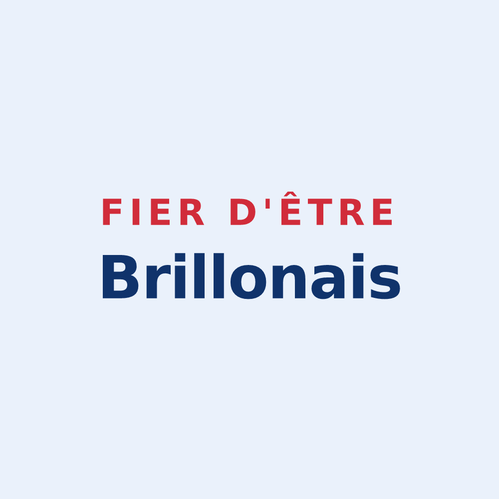 Sticker « Fier d'être Brillonais » — design pour Brillon-en-Barrois