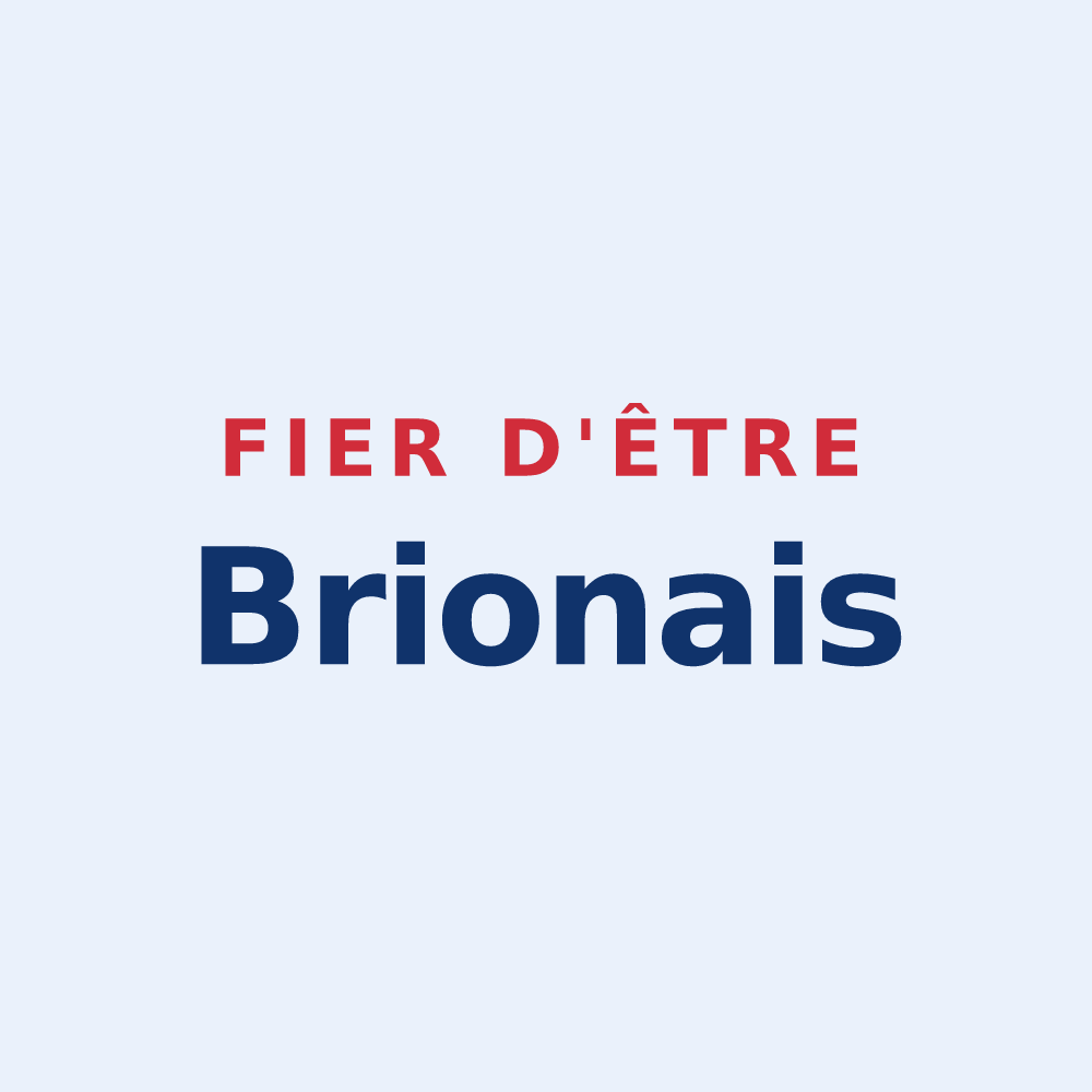Sticker « Fier d'être Brionais » — design pour Brion