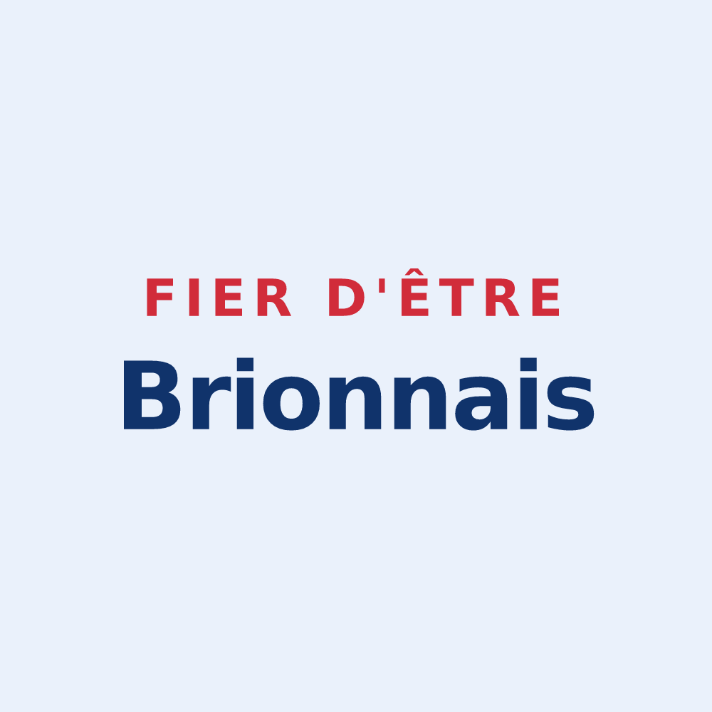 Sticker « Fier d'être Brionnais » — design pour Brionne