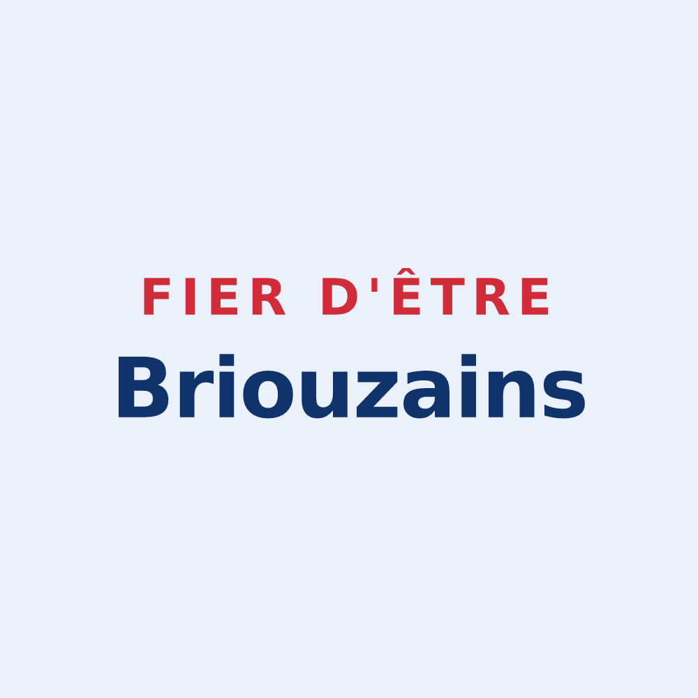Sticker « Fier d'être Briouzains » — design pour Briouze