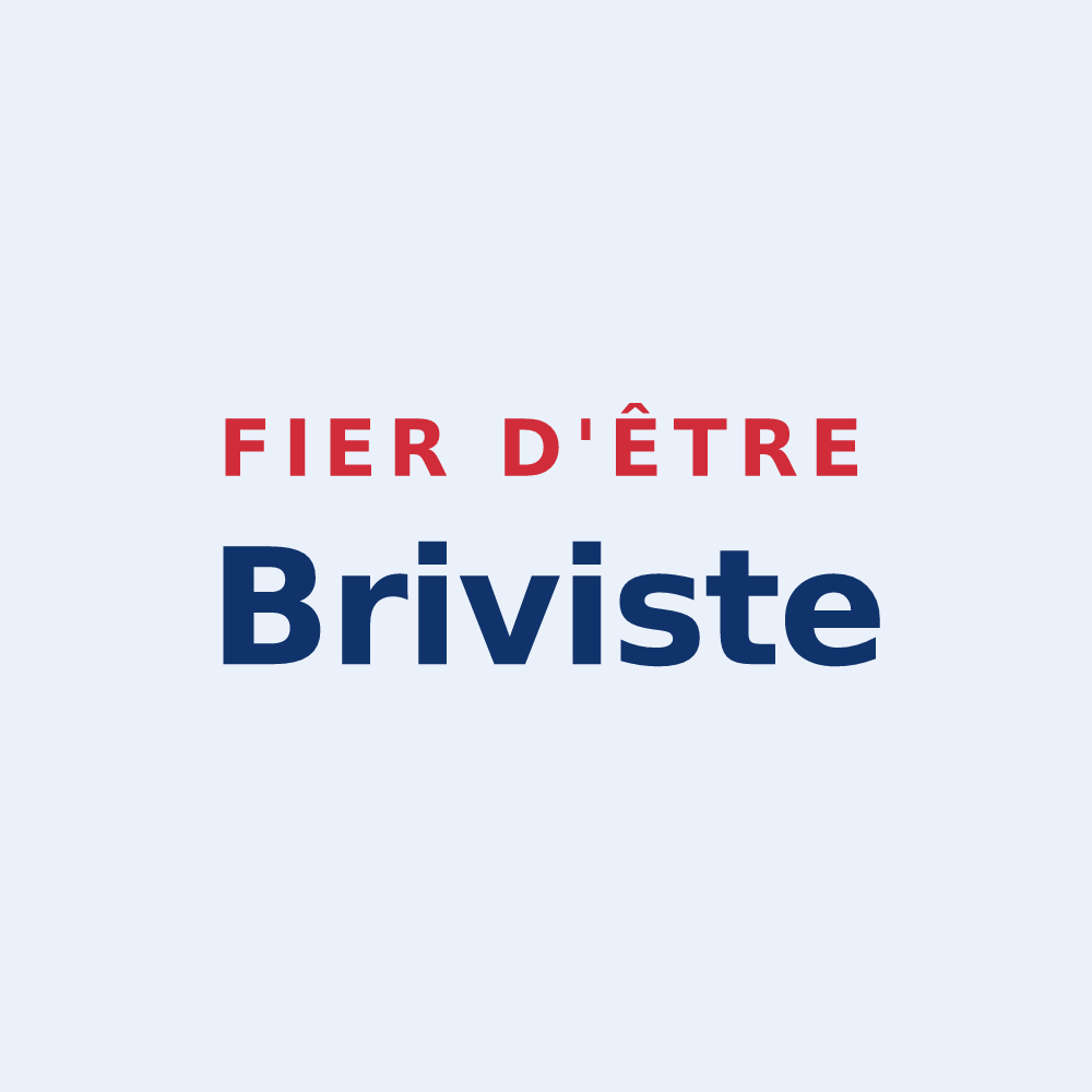 Sticker « Fier d'être Briviste » — design pour Brive-la-Gaillarde