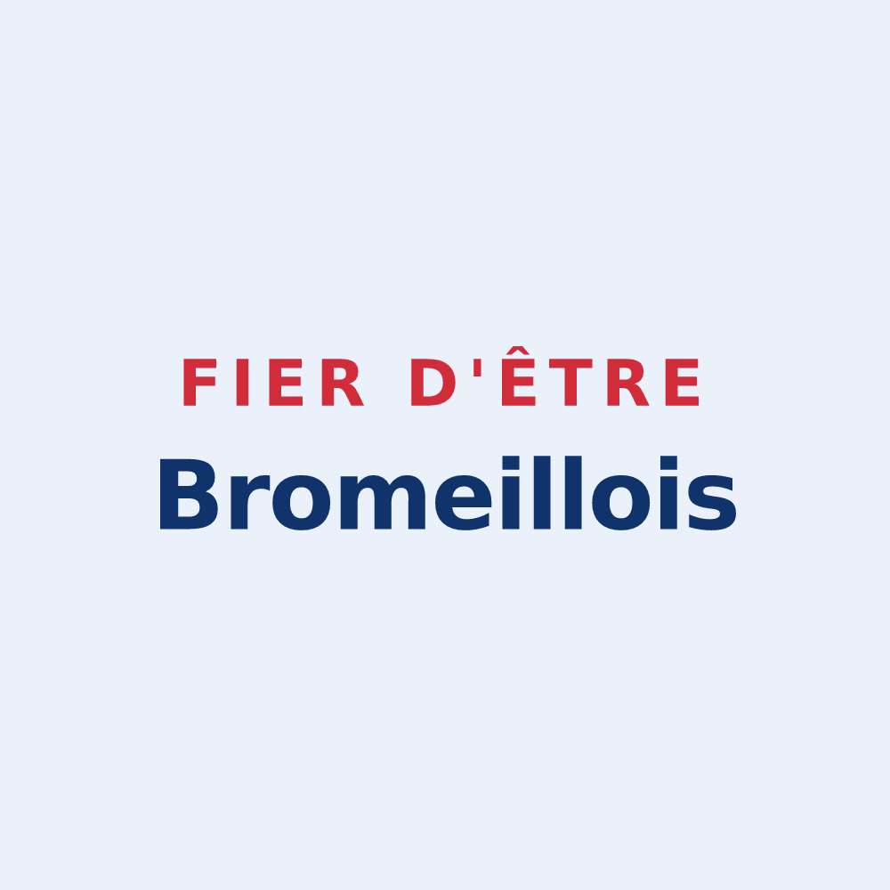 Sticker « Fier d'être Bromeillois » — design pour Bromeilles