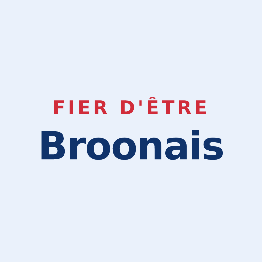 Sticker « Fier d'être Broonais » — design pour Broons