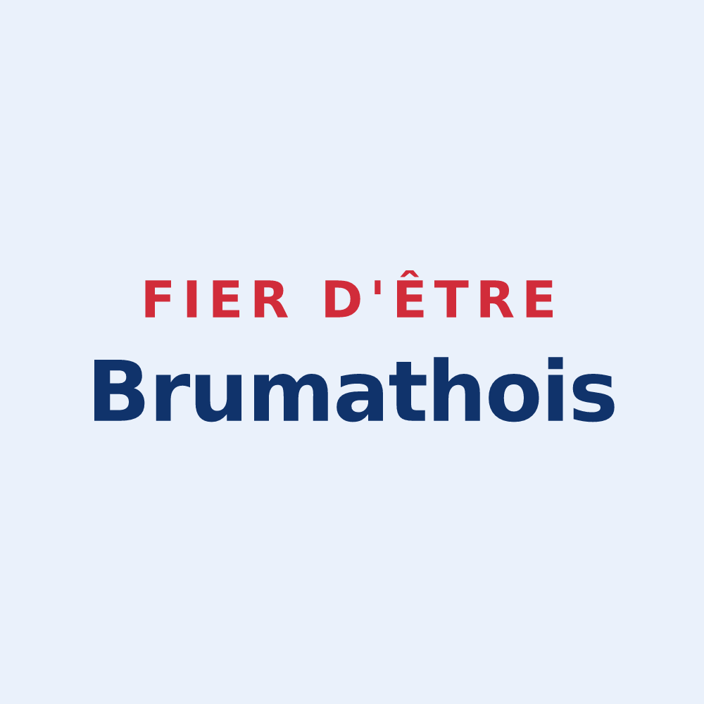 Sticker « Fier d'être Brumathois » — design pour Brumath