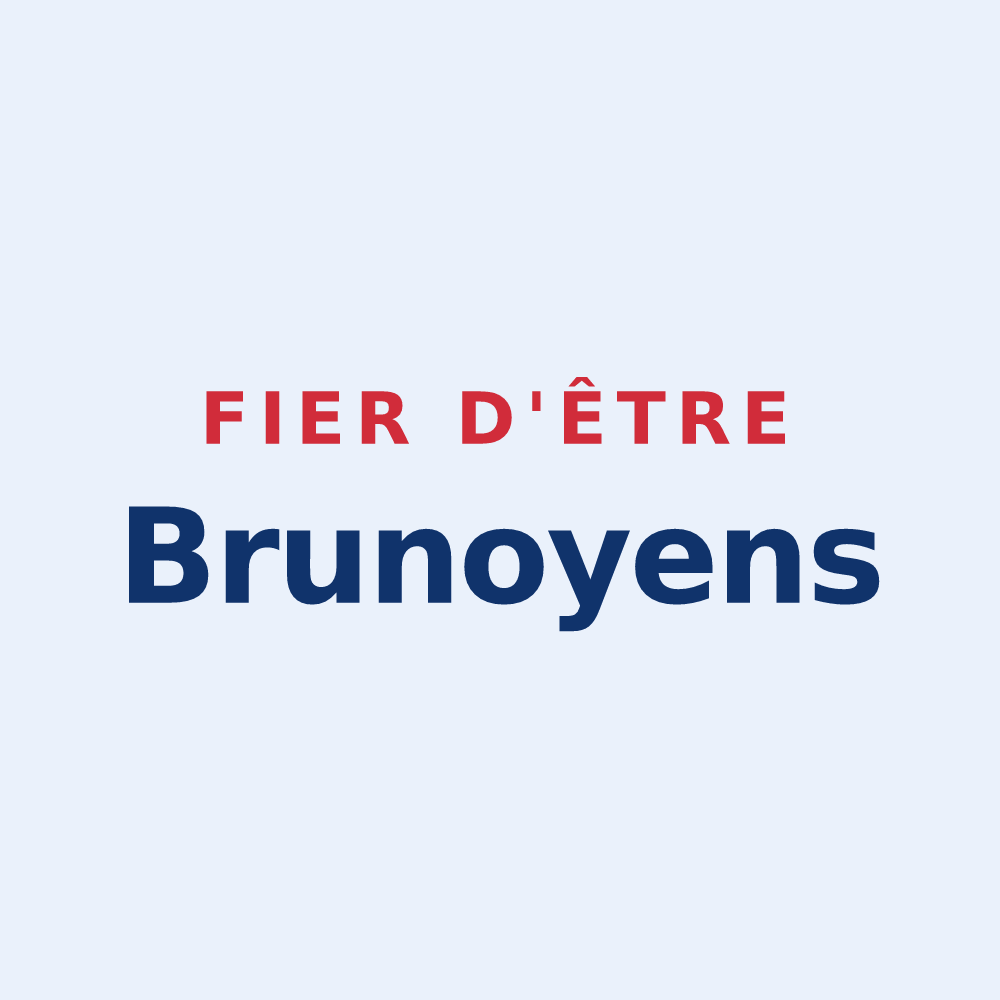 Sticker « Fier d'être Brunoyens » — design pour Brunoy