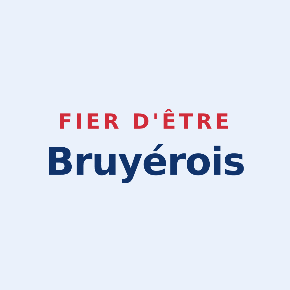 Sticker « Fier d'être Bruyérois » — design pour Bruyères-le-Châtel