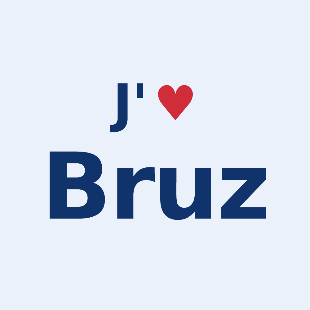 Sticker personnalisé Bruz — design J'aime Bruz