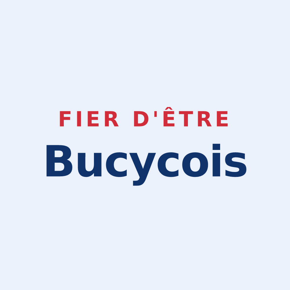 Sticker « Fier d'être Bucycois » — design pour Bucy-le-Long