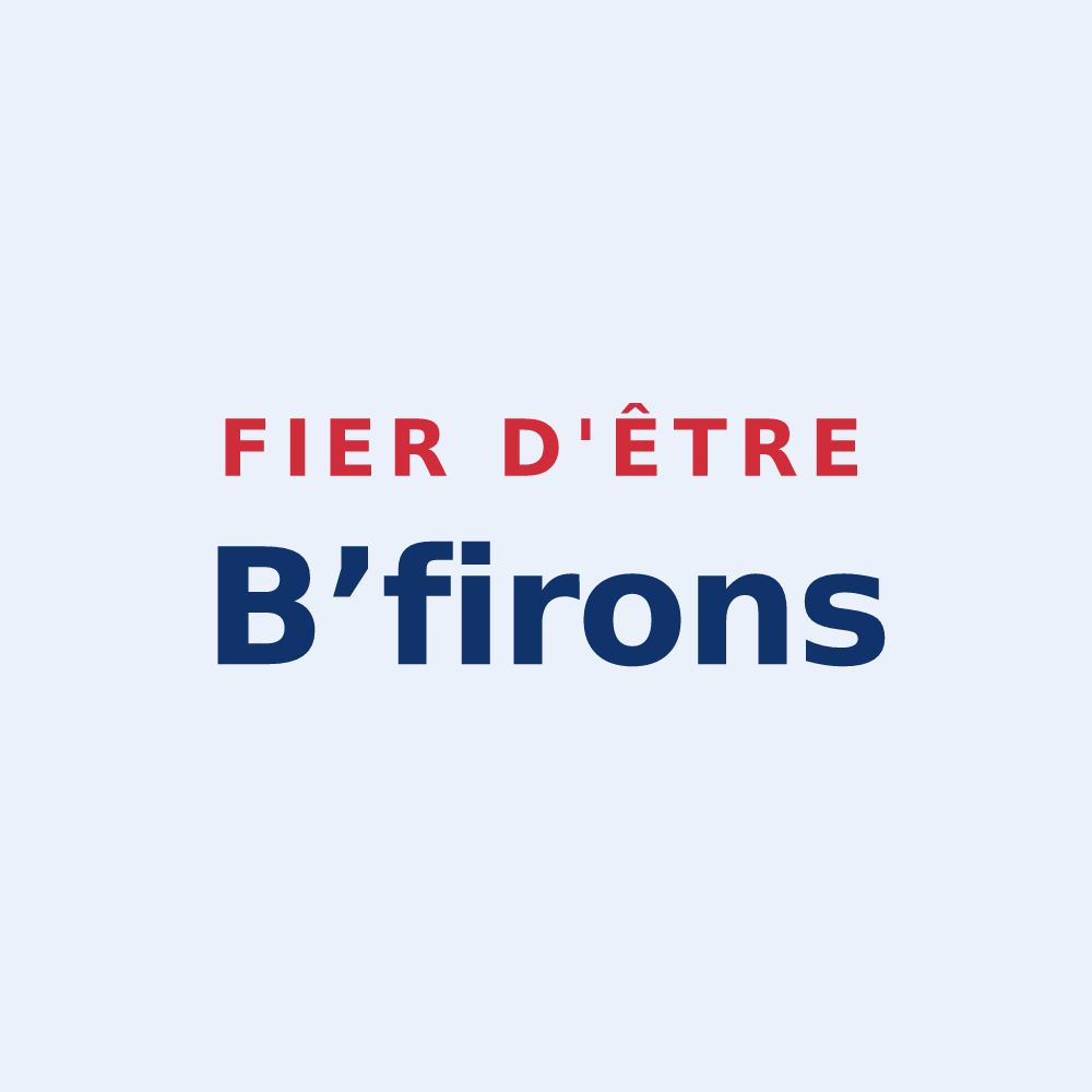 Sticker « Fier d'être B’firons » — design pour Buffières