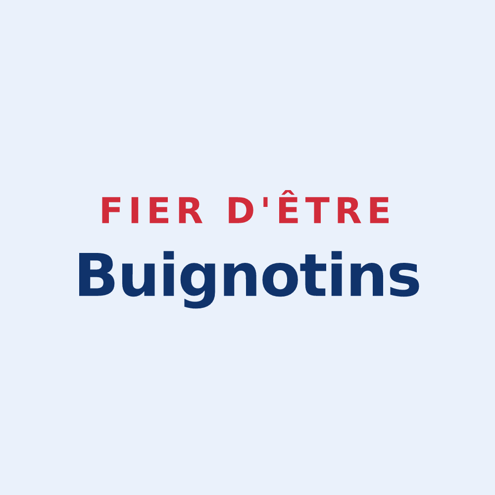 Sticker « Fier d'être Buignotins » — design pour Buigny-l'Abbé