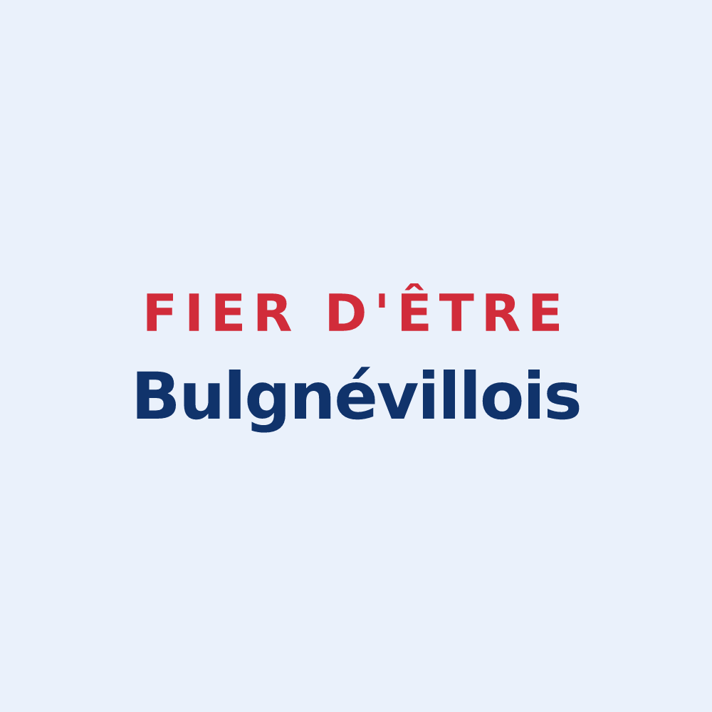 Sticker « Fier d'être Bulgnévillois » — design pour Bulgnéville