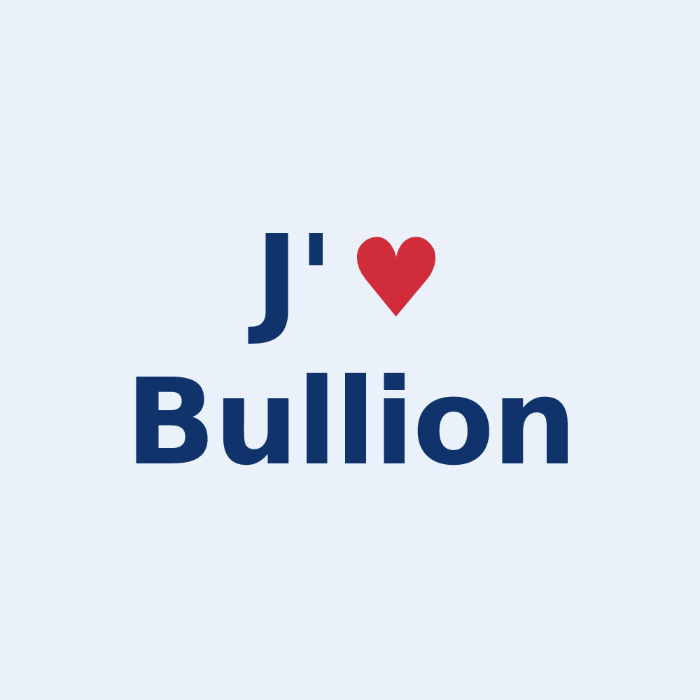 Sticker personnalisé Bullion — design J'aime Bullion