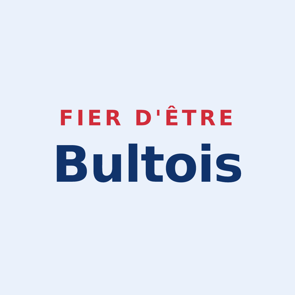 Sticker « Fier d'être Bultois » — design pour Bult
