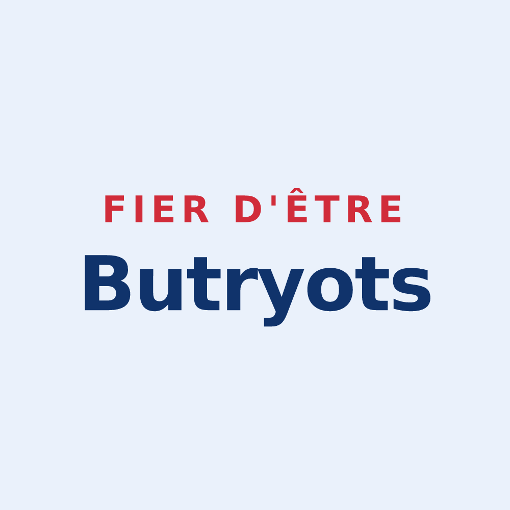 Sticker « Fier d'être Butryots » — design pour Butry-sur-Oise