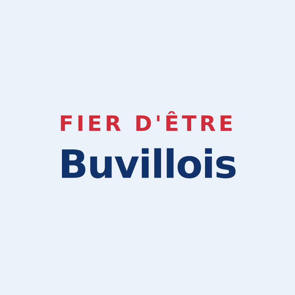 Sticker « Fier d'être Buvillois » — design pour Buvilly