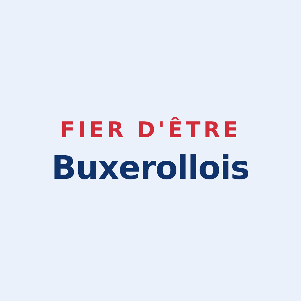 Sticker « Fier d'être Buxerollois » — design pour Buxerolles