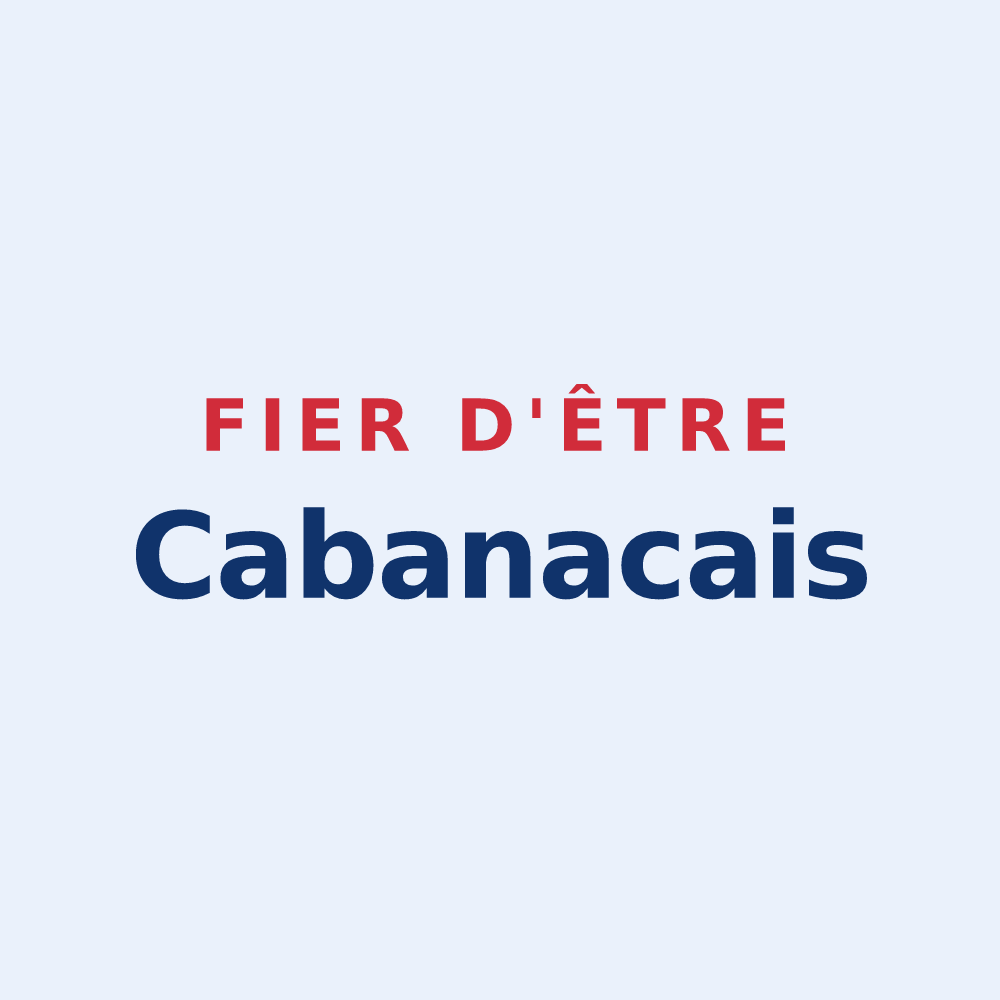 Sticker « Fier d'être Cabanacais » — design pour Cabanac