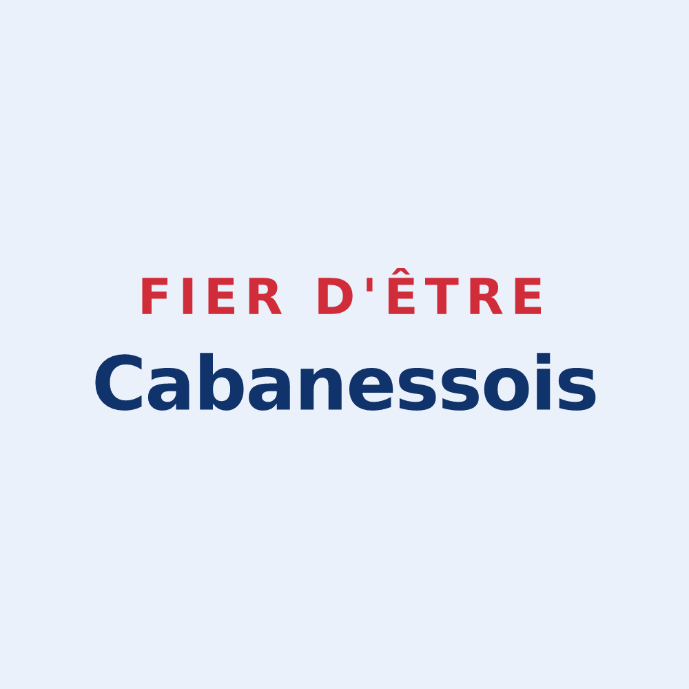 Sticker « Fier d'être Cabanessois » — design pour Cabanès