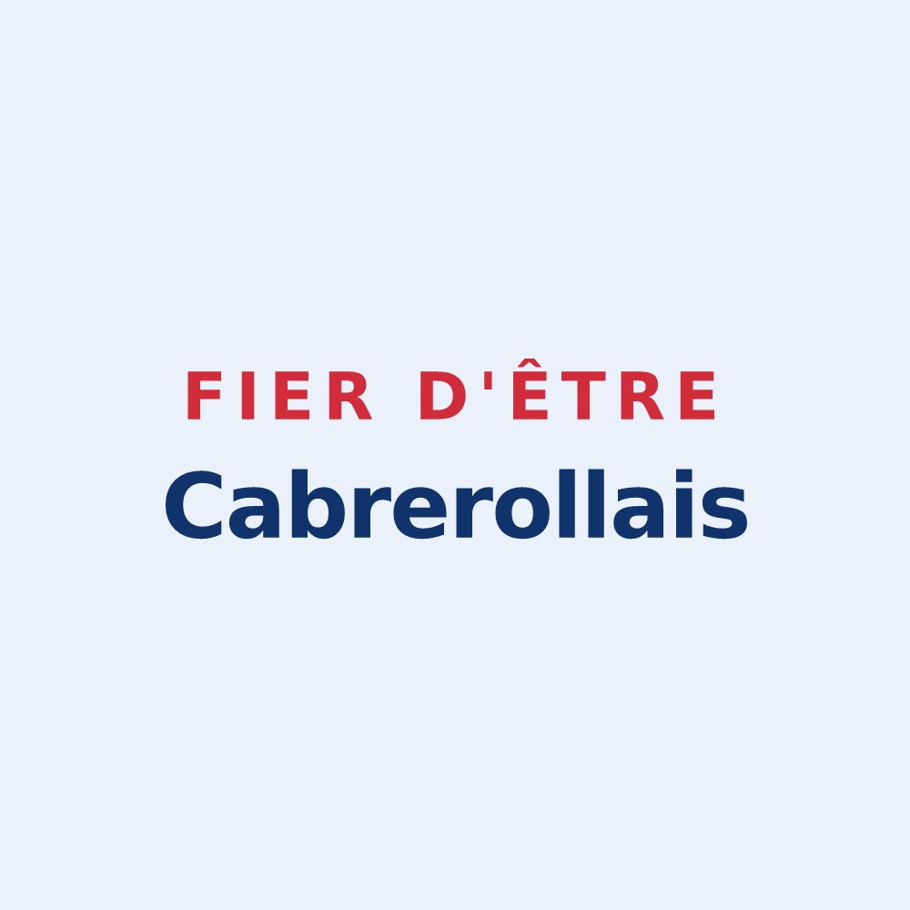 Sticker « Fier d'être Cabrerollais » — design pour Cabrerolles