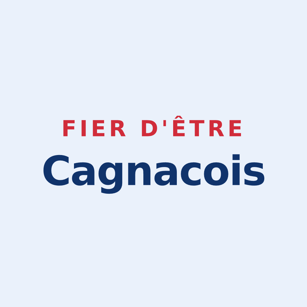 Sticker « Fier d'être Cagnacois » — design pour Cagnac-les-Mines