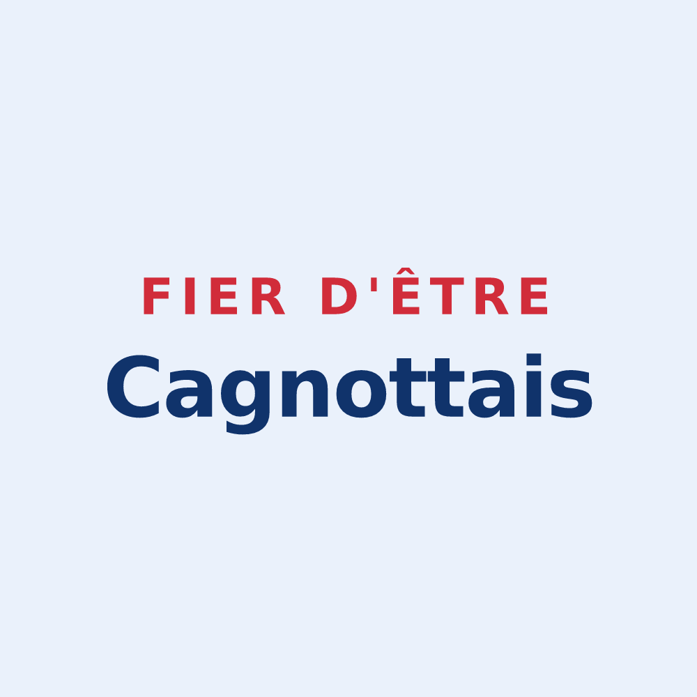 Sticker « Fier d'être Cagnottais » — design pour Cagnotte