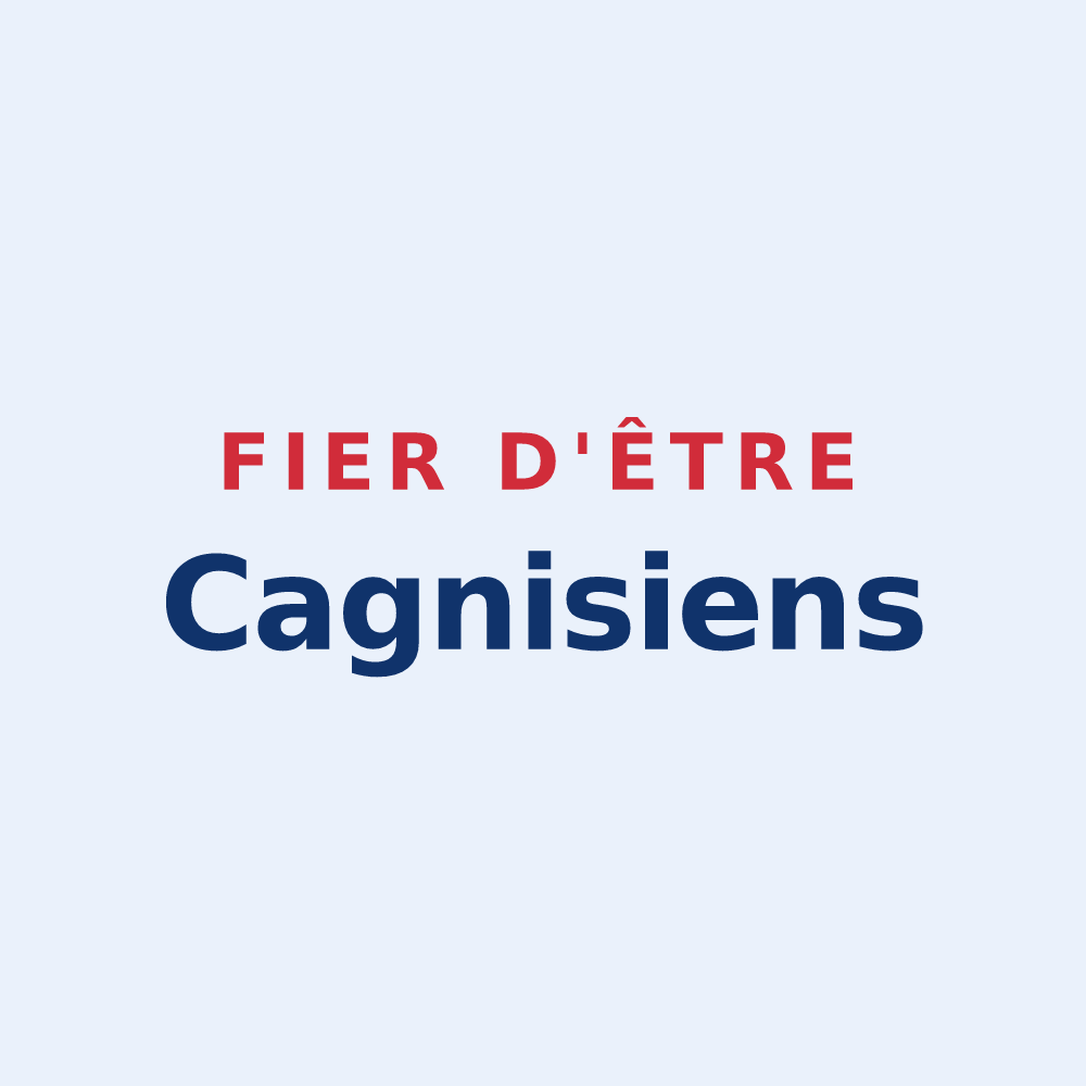 Sticker « Fier d'être Cagnisiens » — design pour Cagny