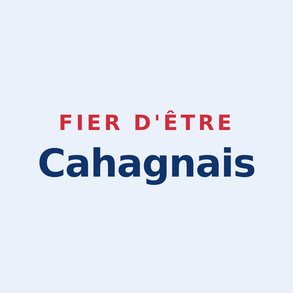 Sticker « Fier d'être Cahagnais » — design pour Cahagnes