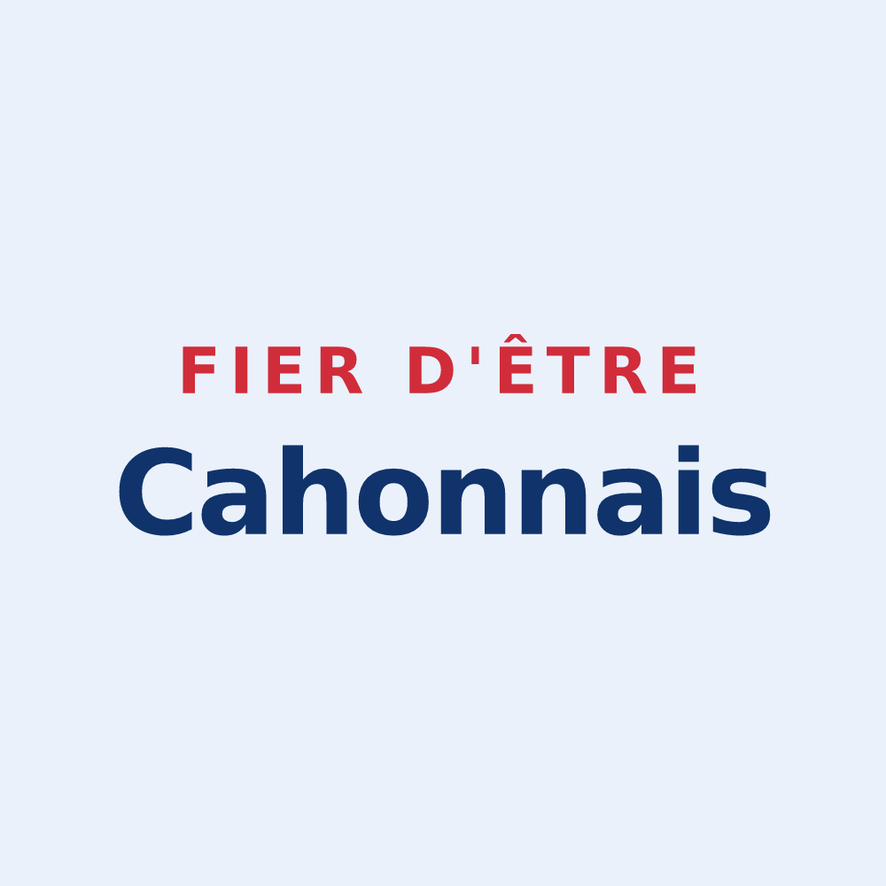 Sticker « Fier d'être Cahonnais » — design pour Cahon